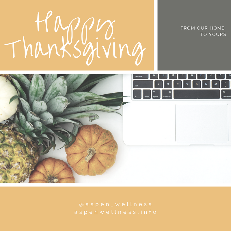 Have a Healthy Thanksgiving.