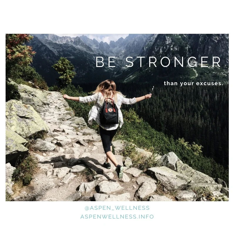 Stronger Than Excuses.