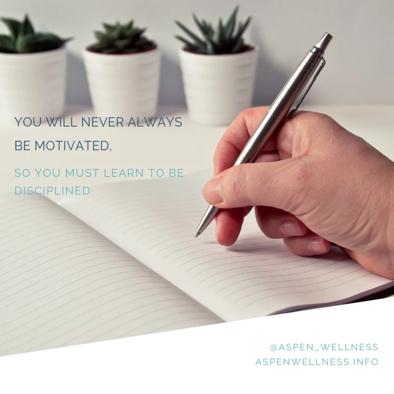 Motivation vs. Discipline.