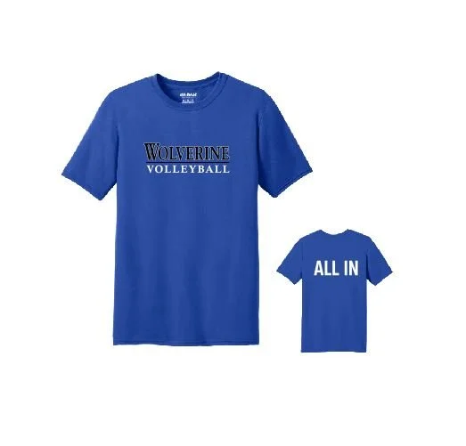 West Potomac Volleyball 2026 Royal Performance ALL IN shirt