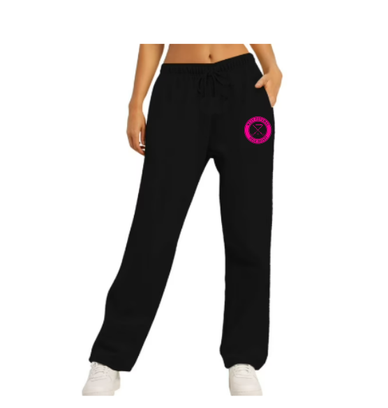 West Potomac Field Hockey 2026 Black pocketed open bottom Sweat Pants