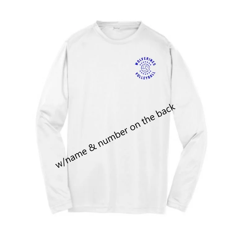 West Potomac Volleyball 2026 White Freshman Warm-up