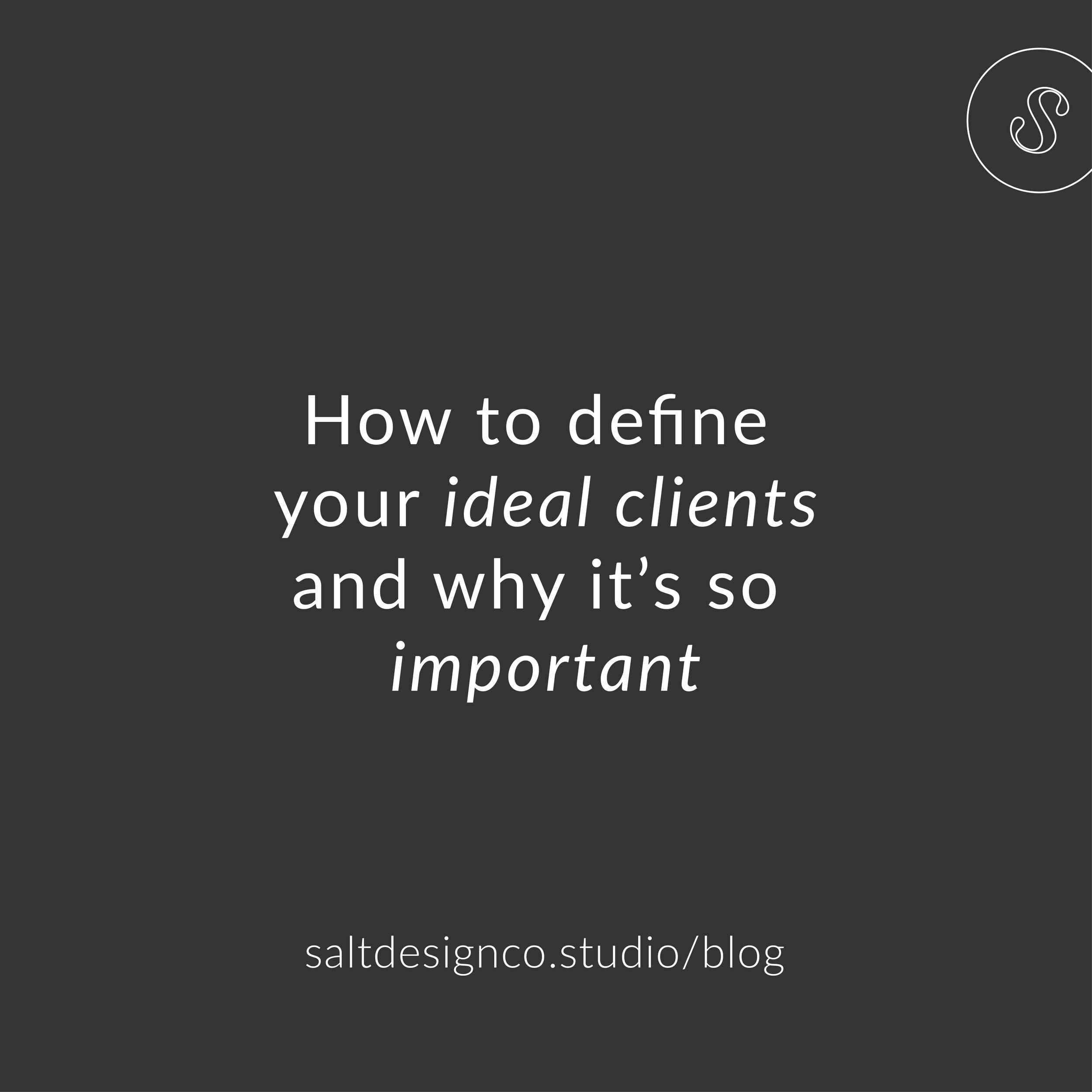 How To Define Your Ideal Client