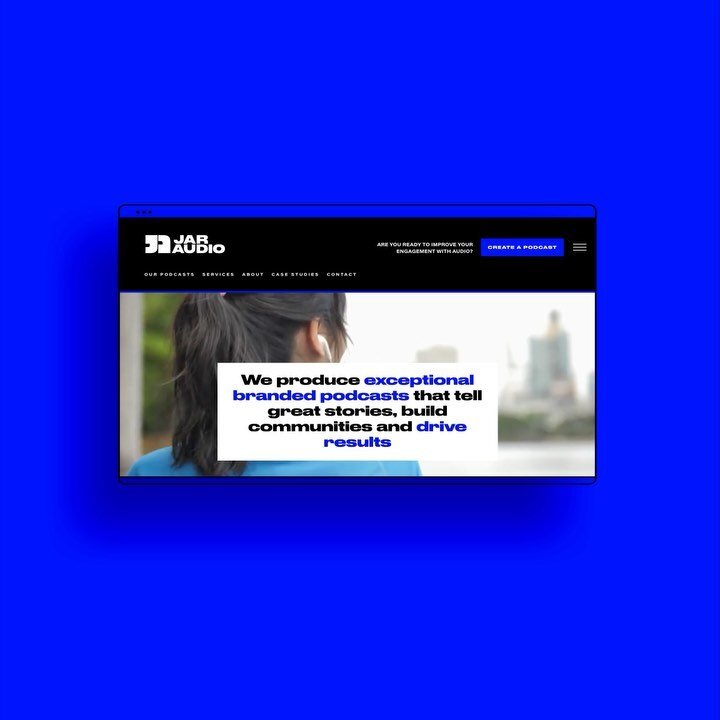 Our goal in refreshing the Jar Audio website was to unify the design of the website and bring in more engagement points with animation and a strategic way of guiding visitors.
-
The brand was already set with bold colours and fonts, so we used that t