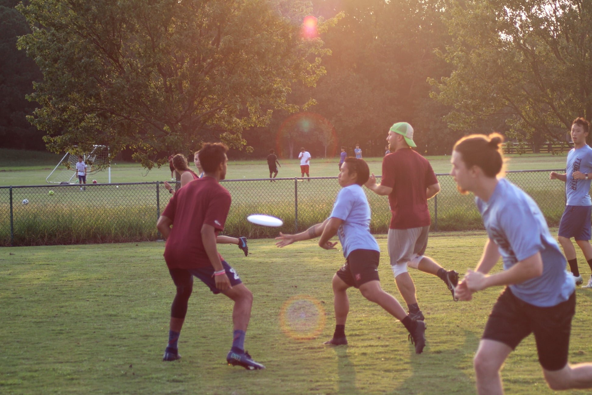 I love frisbee faces