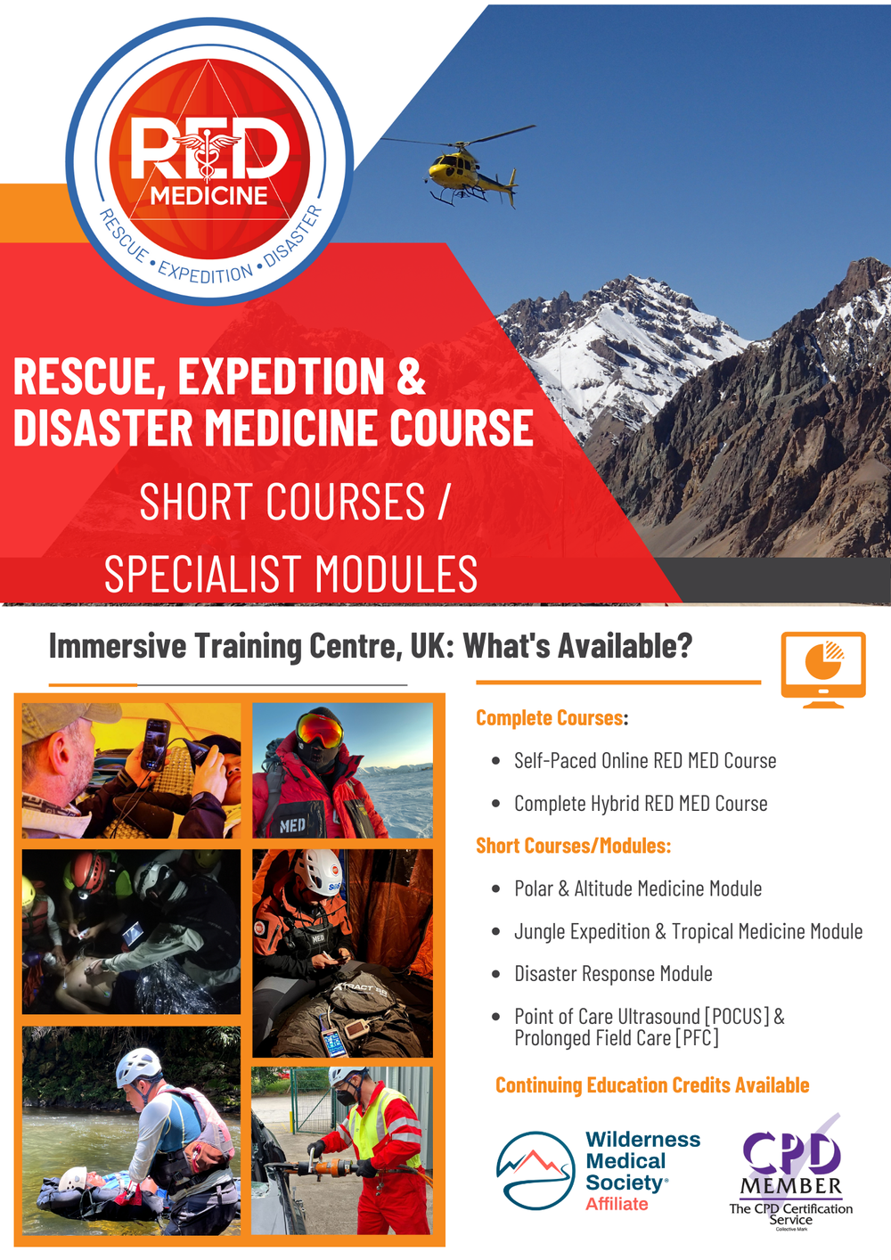 Rescue Expedition & Disaster Medicine (RED-MED)