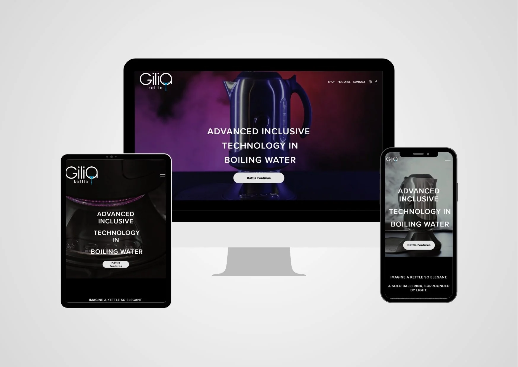 Gilia - Website Development