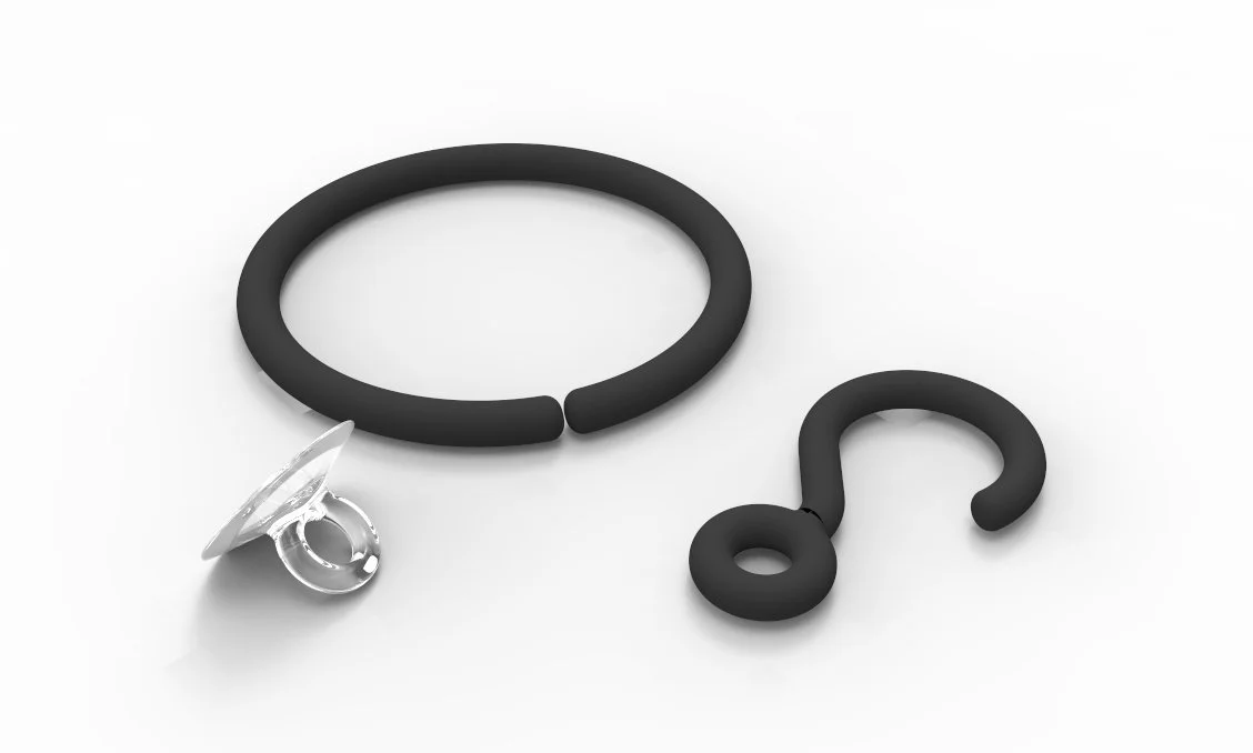 Hair Tie Hanger Holder