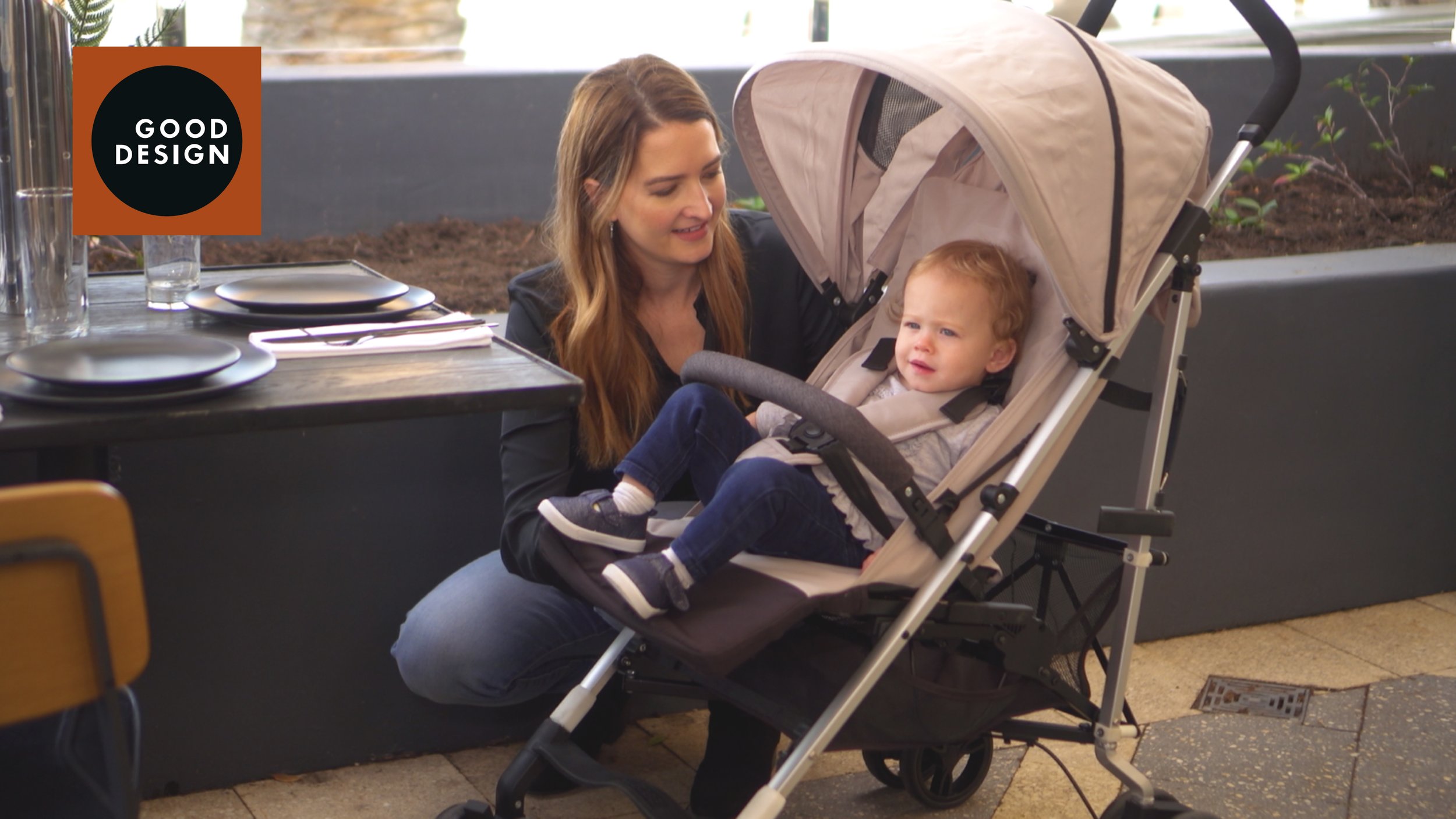 Kruzi Stroller - Adjustable Highchair/ Pram