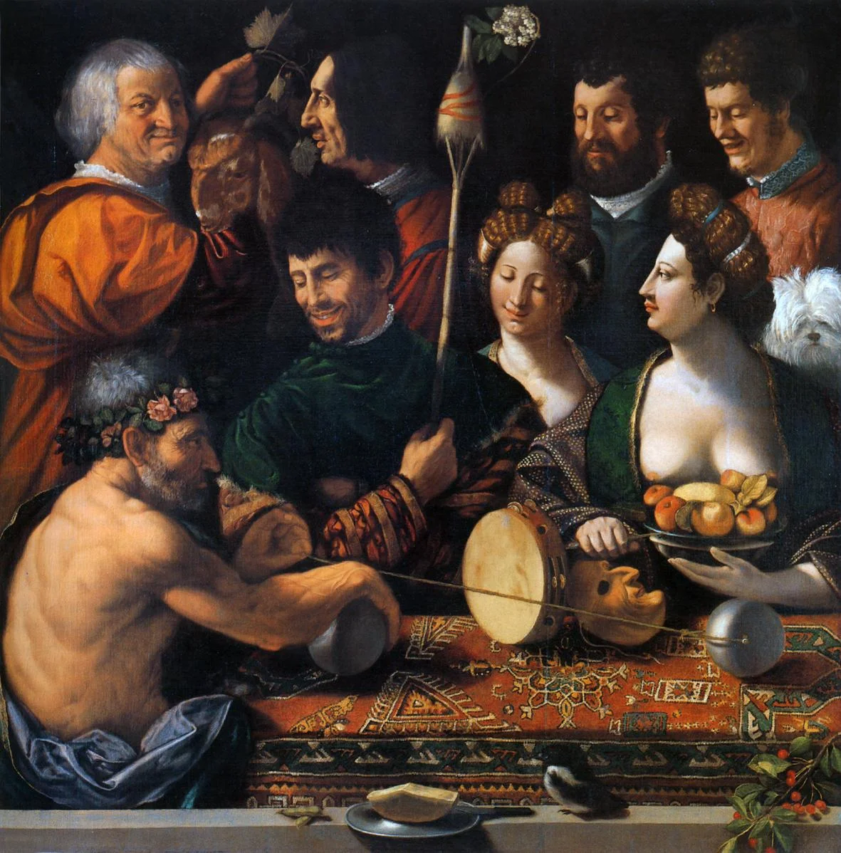 “Alegoría de Hércules” (1535) Giovanni Battista Luteri Dossi. Galleria degli Uffizi. Florencia.