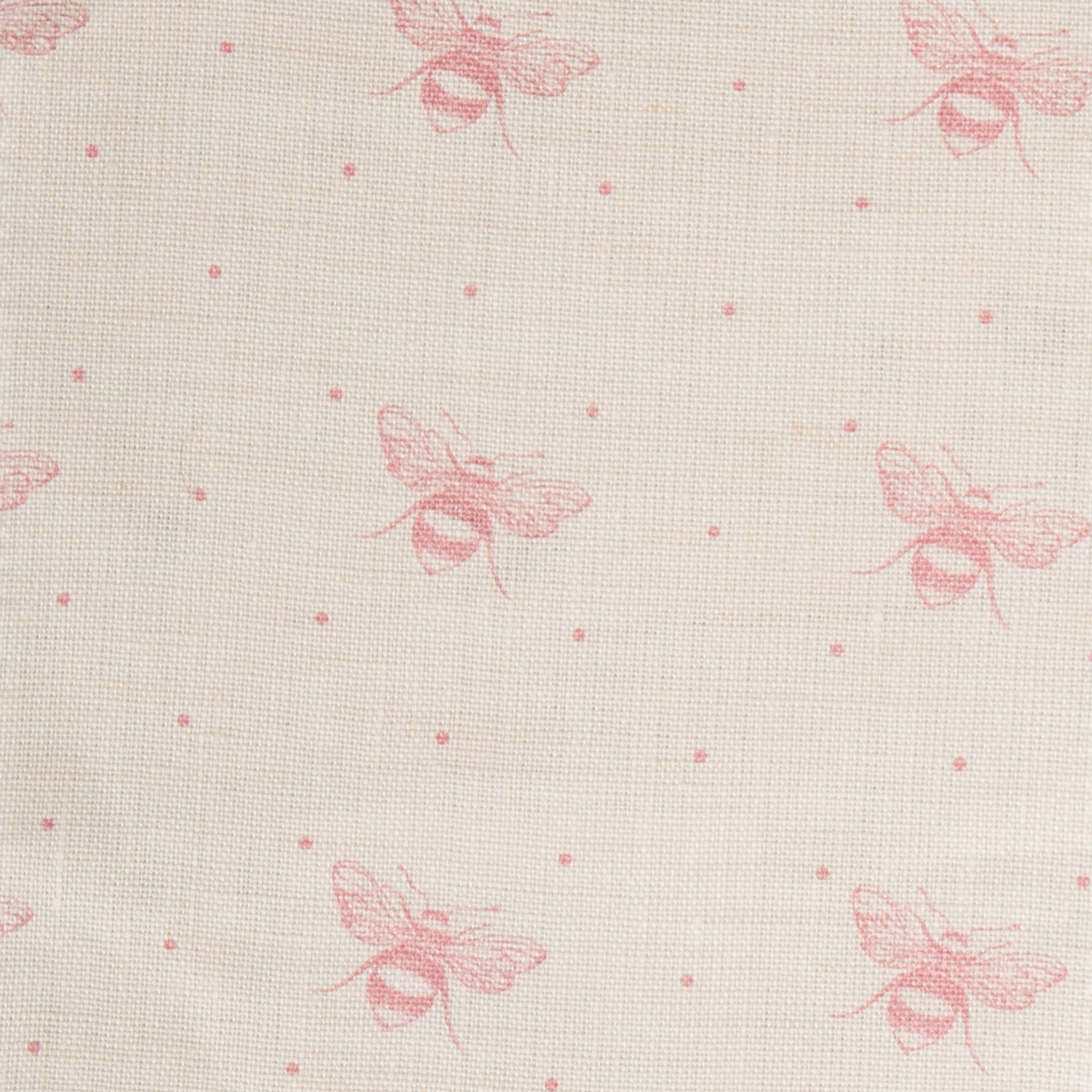 Just Bees, Blush Pink on Ivory
