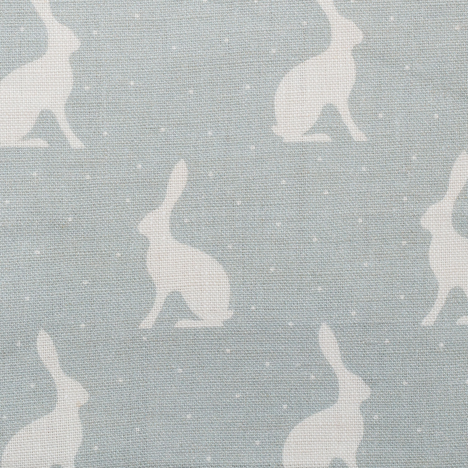 Mini Hares, Duck Egg Background