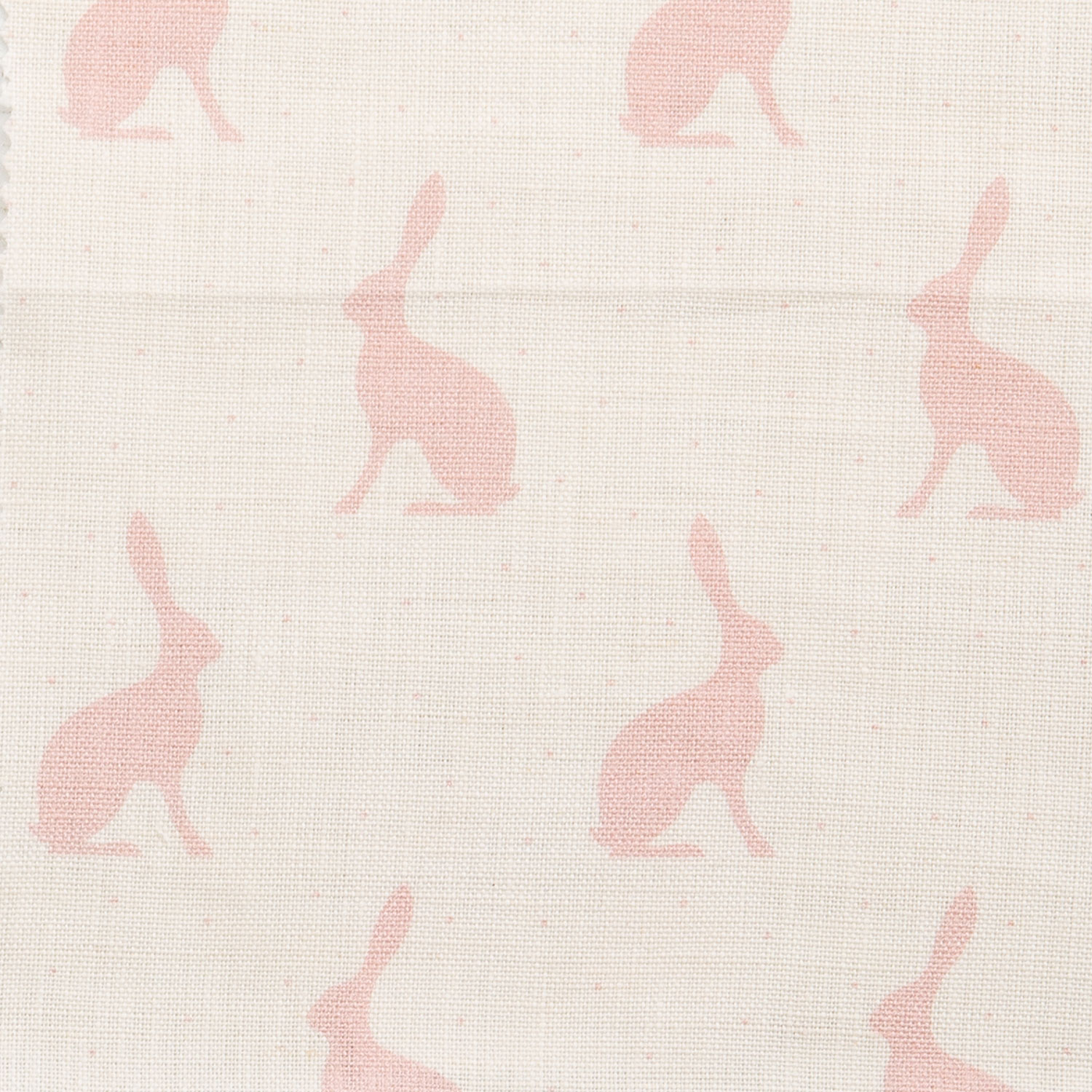 Mini Hares, Pink Icing on Ivory