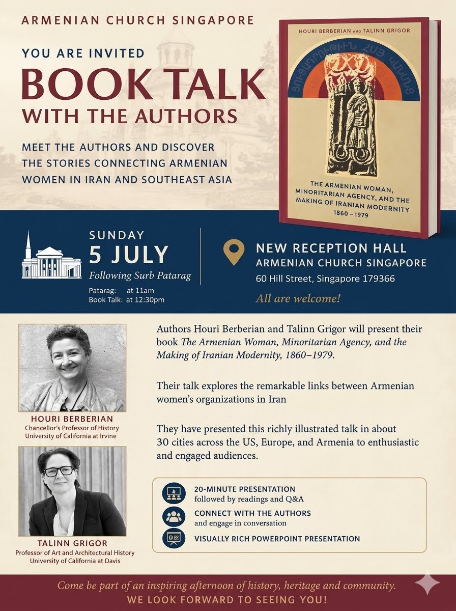 Book Talk with Houri Berberian &amp; Talinn Grigor 