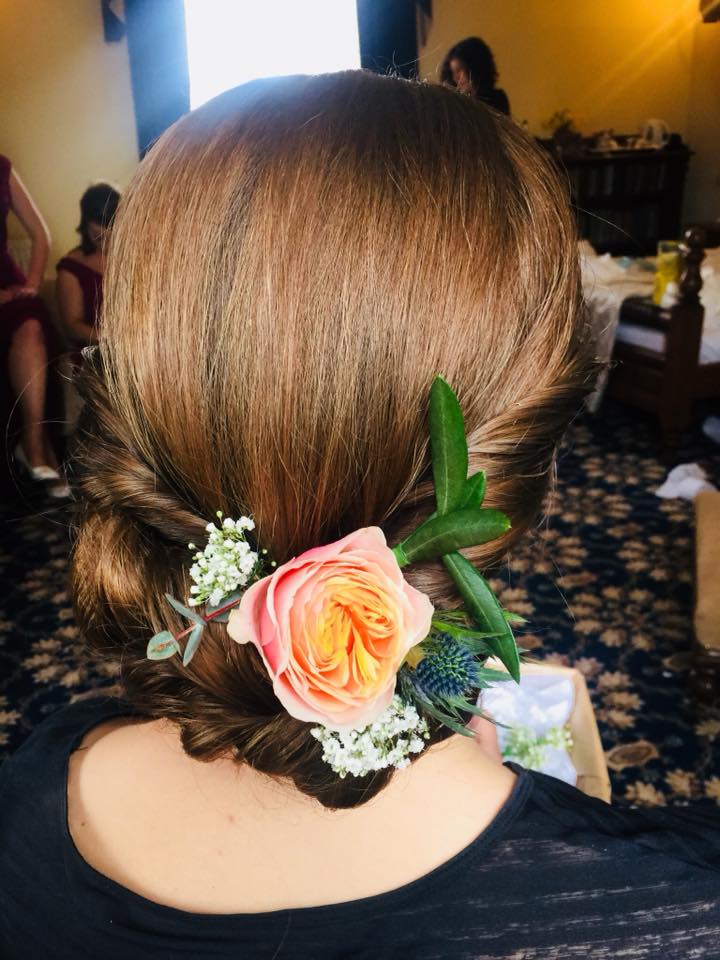 The Madeup Team - Floral Hair Design for Brides