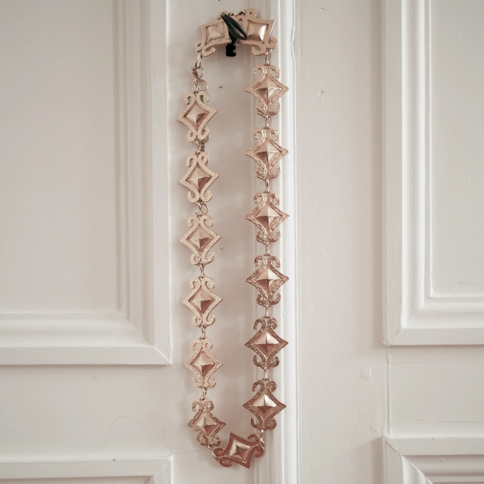 ceinture dorée vintage