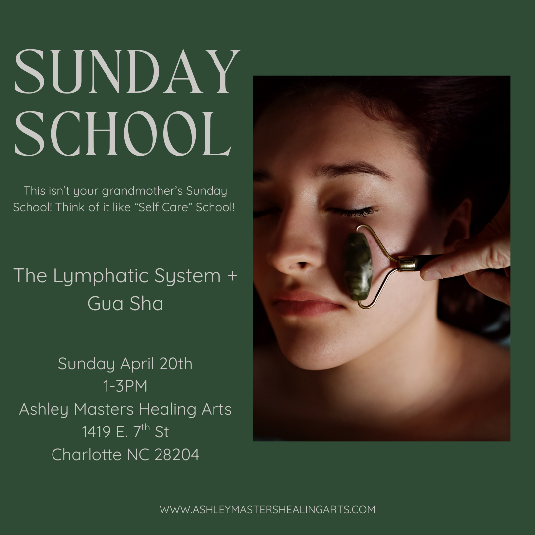 Sunday School- Lymphatic Drainage + Gua Sha