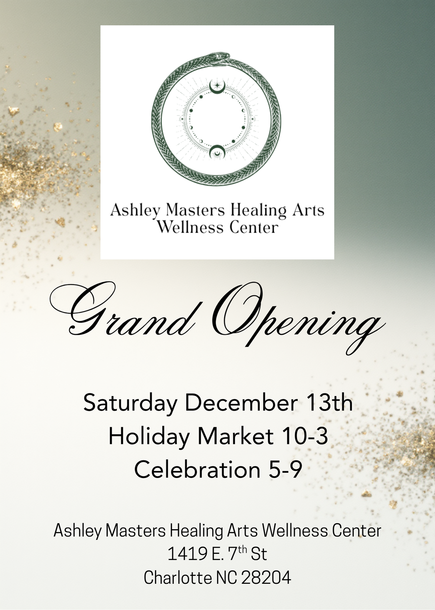 Ashley Masters Healing Arts Wellness Center Grand Opening Celebration