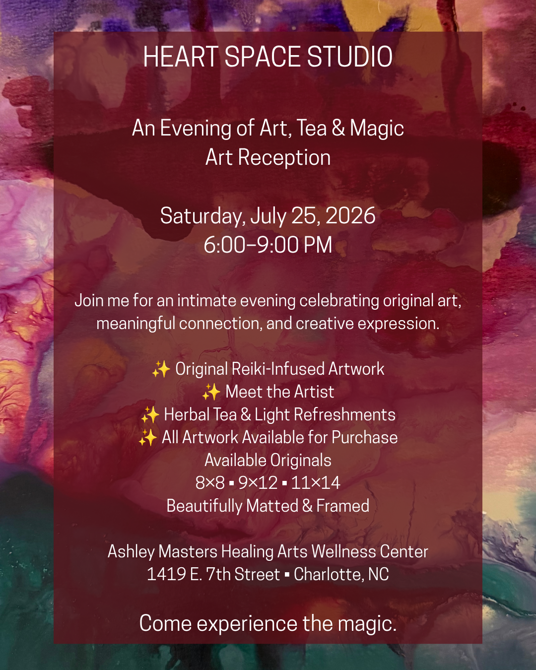 Heart Space Studio Art Reception
