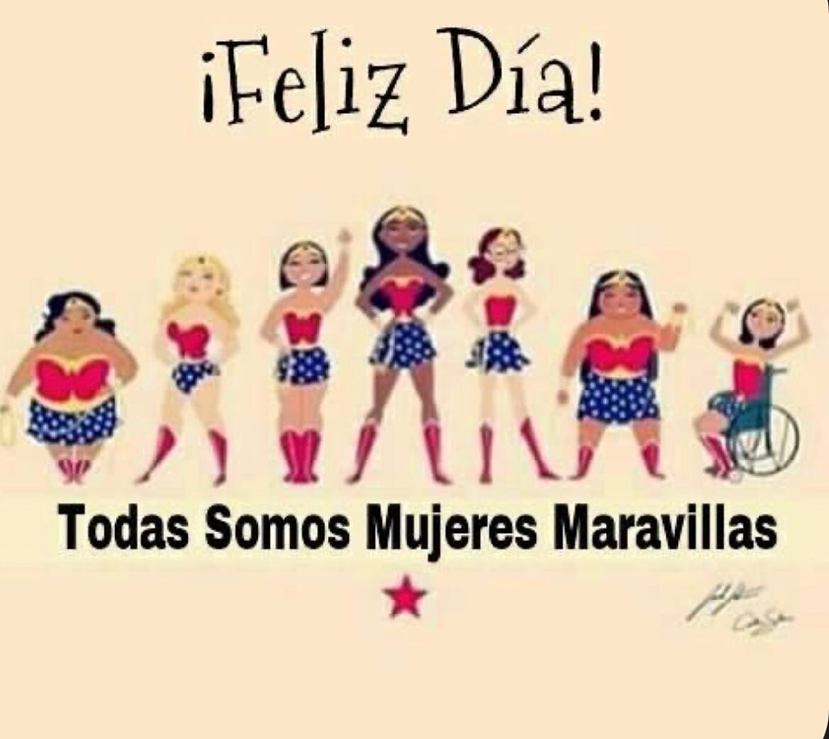 Feliz d&iacute;a de la mujer to all the beautiful ladies out there! Don&rsquo;t forget you are beautiful, you are strong, you are unique, you are YOU and that makes you special!.
.
.
.
#women #womenempowerment #womensday #spanishmom #bilingual #bilin