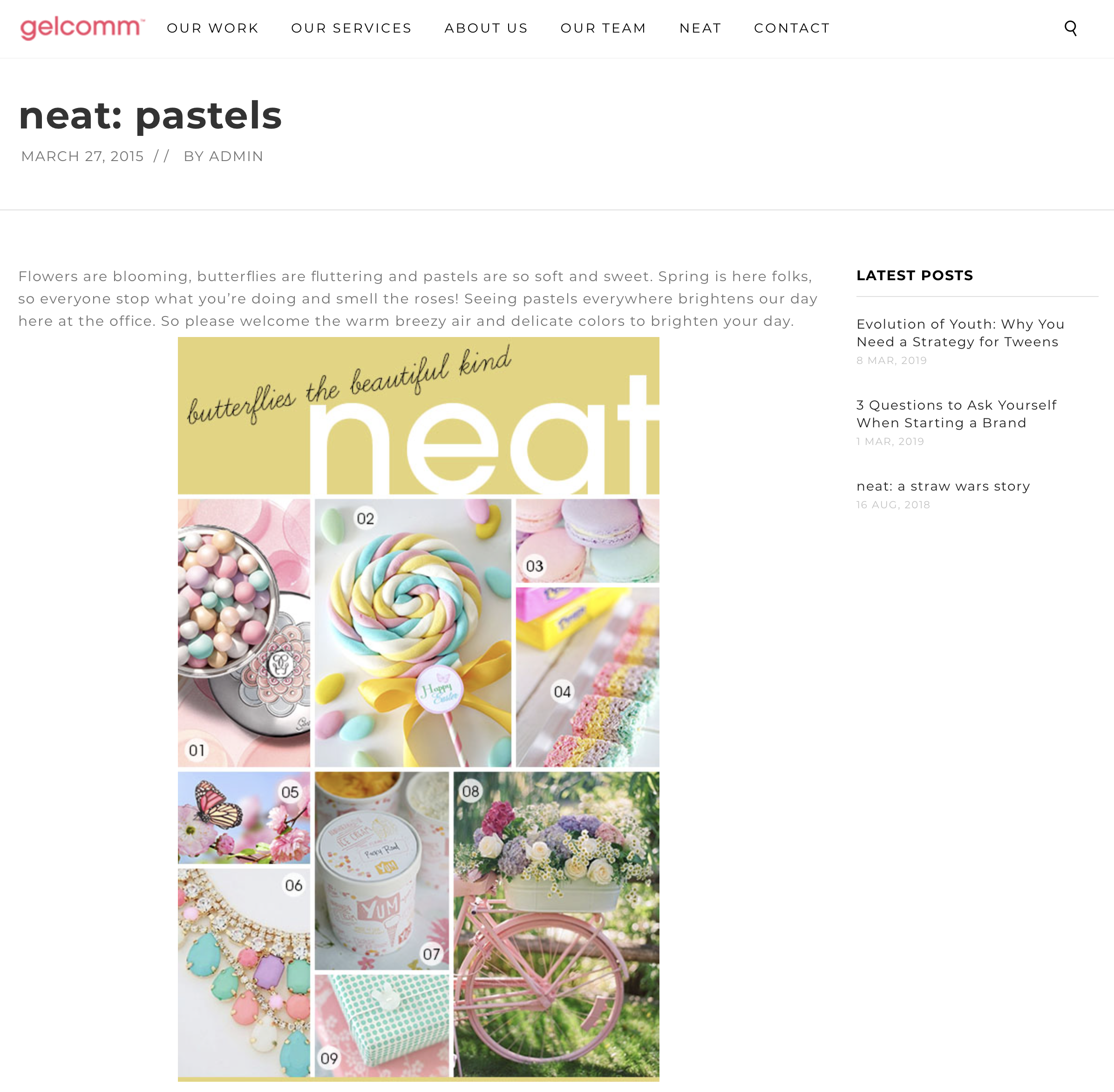 Gel Comm Design Agency: Neat Post