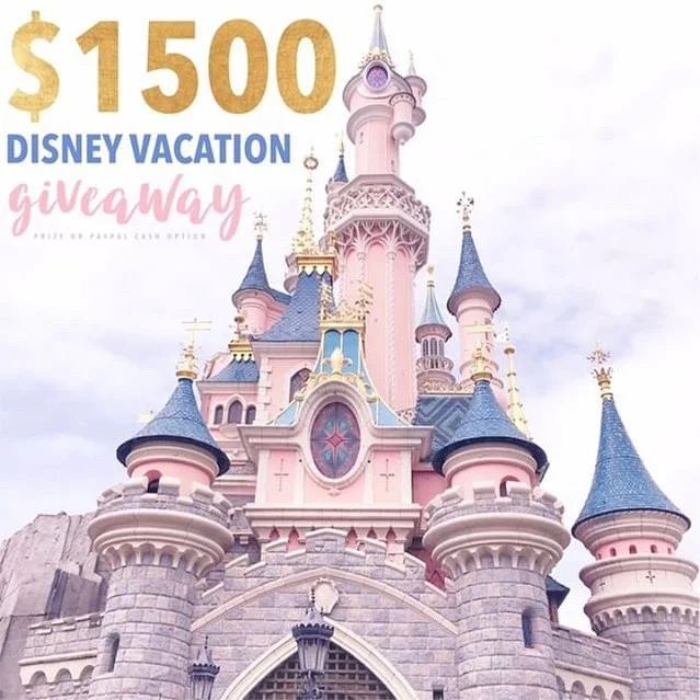 Calling all Disney lovers this is for you! 🐭🏰$1500 Disney Gift card or $1500 PayPal cash the choice is up to you! It just takes 30 seconds to enter! 
To enter 
1️⃣ Follow me @enchantedalexandra 
2️⃣ Like this post ❤️
3️⃣ Go to @gotta_have_it_giveaw