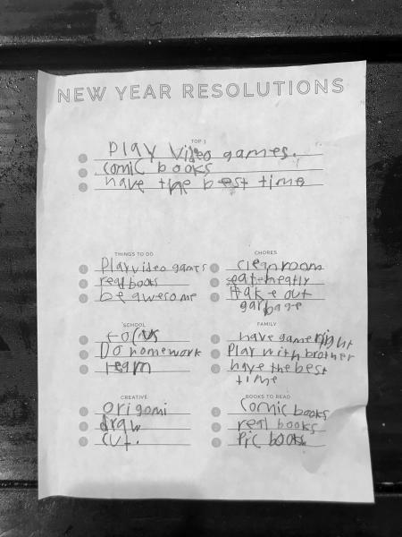 Micah Resolutions