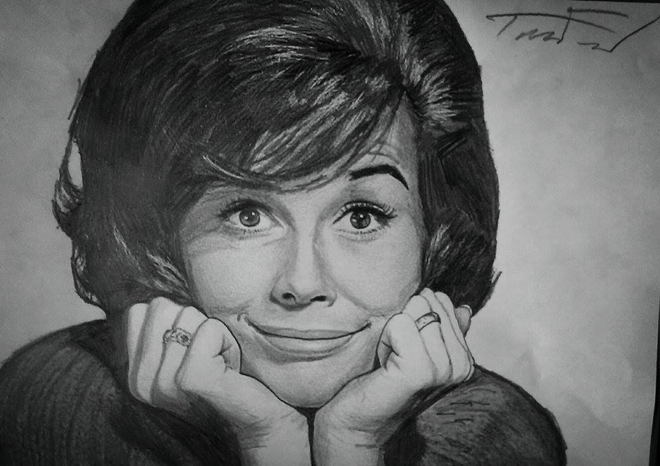  My tribute pencil portrait to Mary Tyler Moore.&nbsp;  Rest in peace (December 29, 1936-January 25, 2017)   