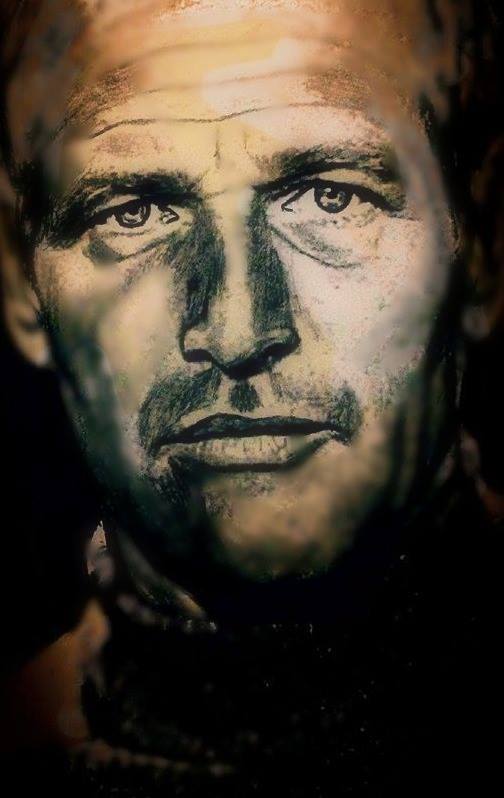  Finished this mixed media portrait of Paul Newman just in time for his (what would have been)92nd birthday today. Found myself rather impressed with how it came out.Drew it with pencil first then outlined it with pen then added shadows with more pen
