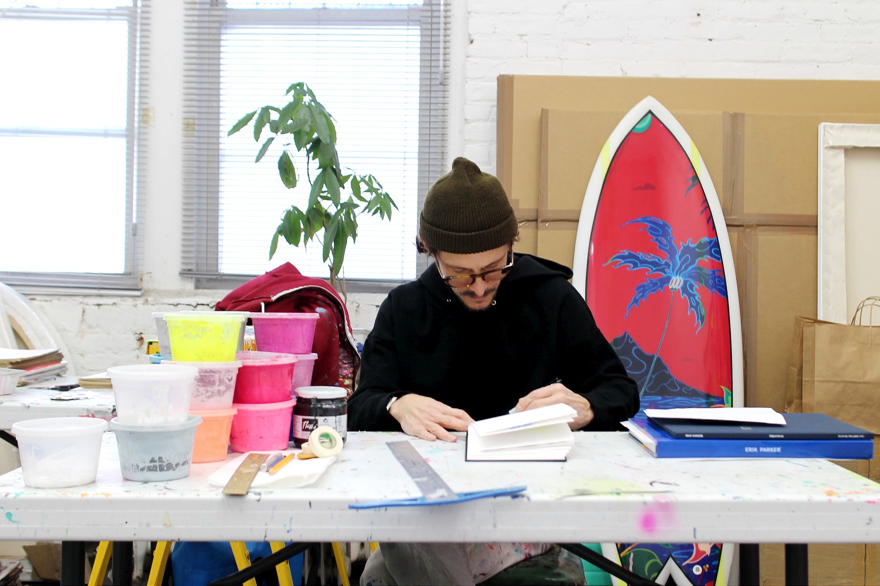 Erik Parker Returning to Mary Boone Gallery