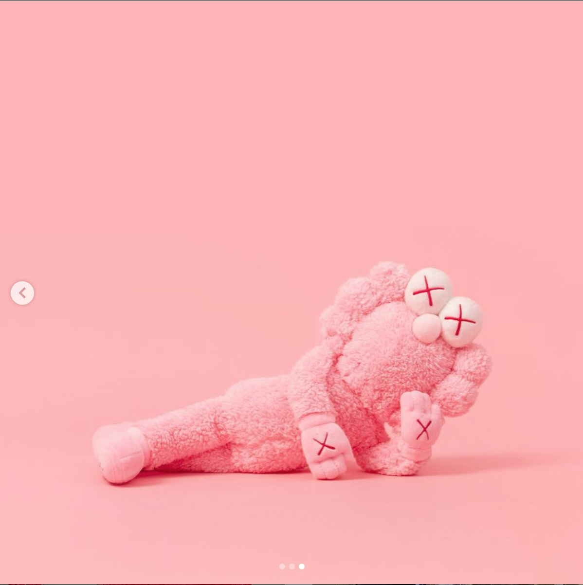 KAWS Dropping Pink BFF Tomorrow