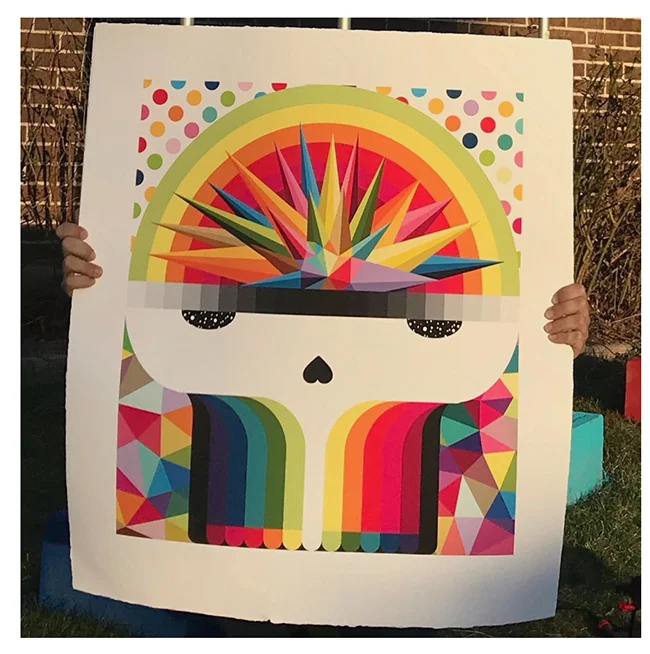 "Skull Ministries" New Print By Okuda