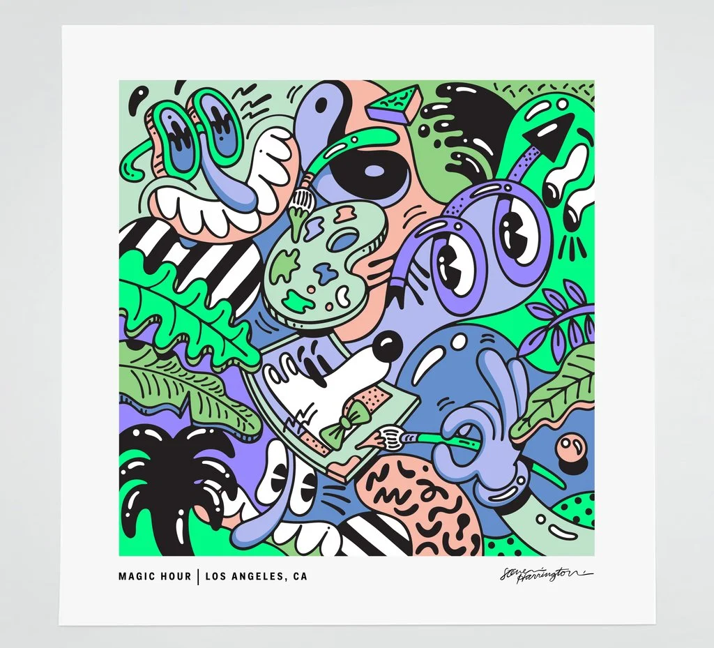 Steve Harrington - "Magic Hour" Print Release