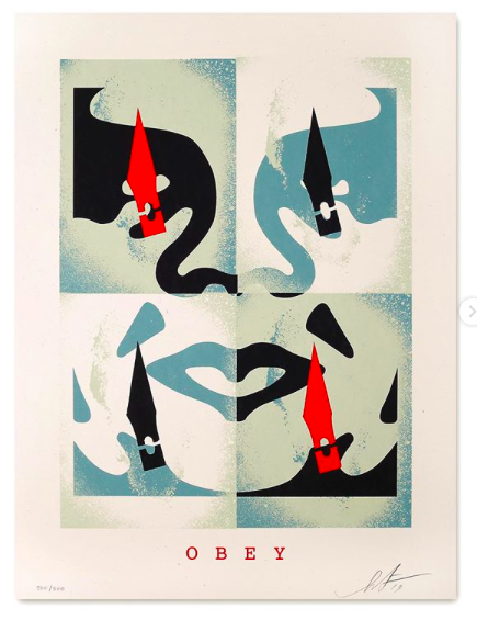 New Shepard Fairey Print At Beyond The Streets