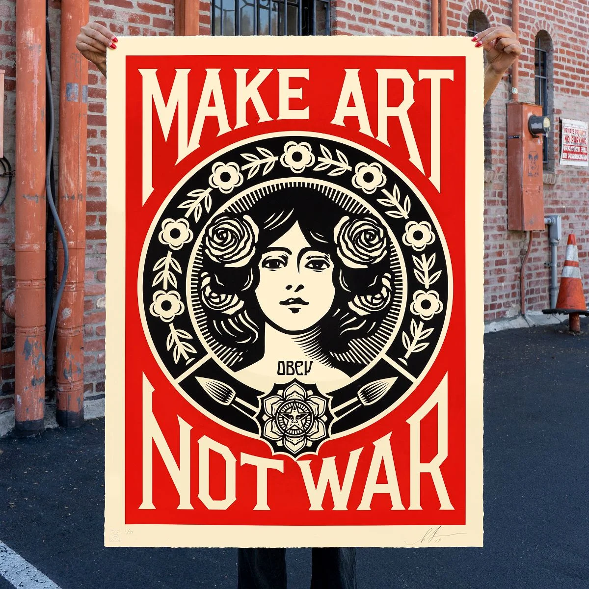 “Make Art Not War” Print Release 