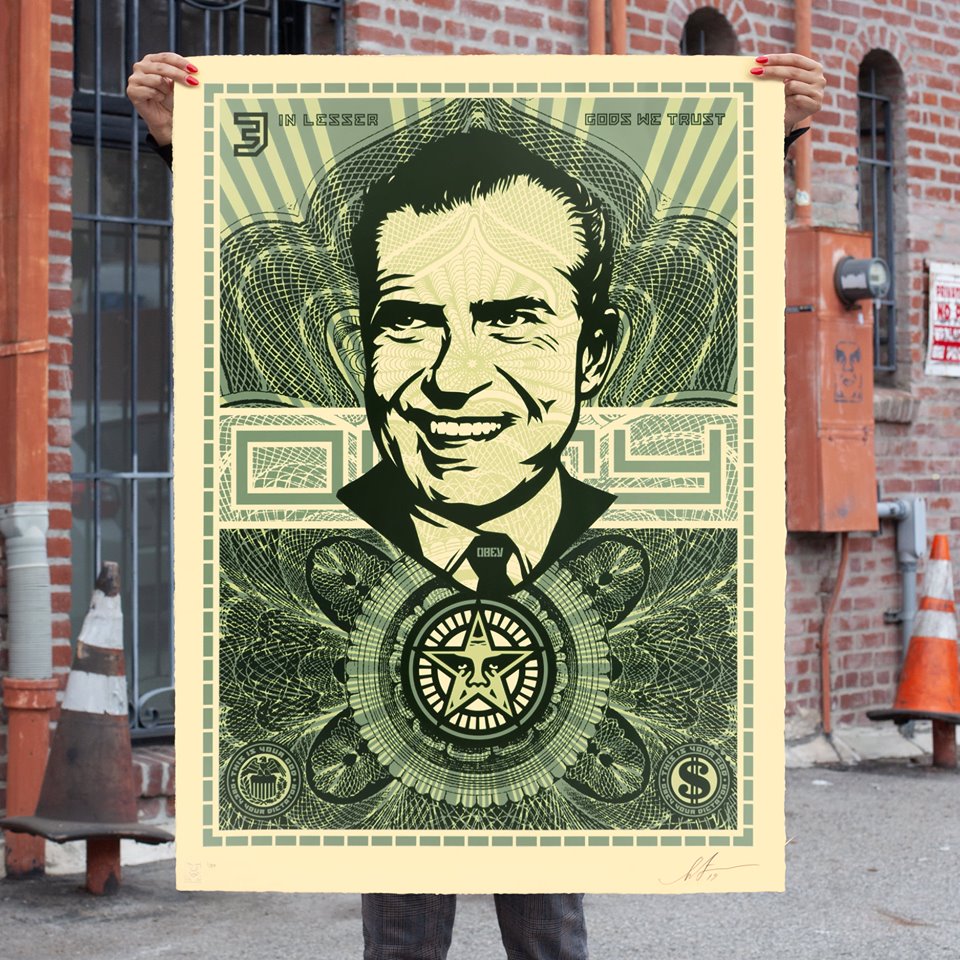 Lesser Gods Lenin, Mao, &amp; Nixon Prints By Shepard Fairey