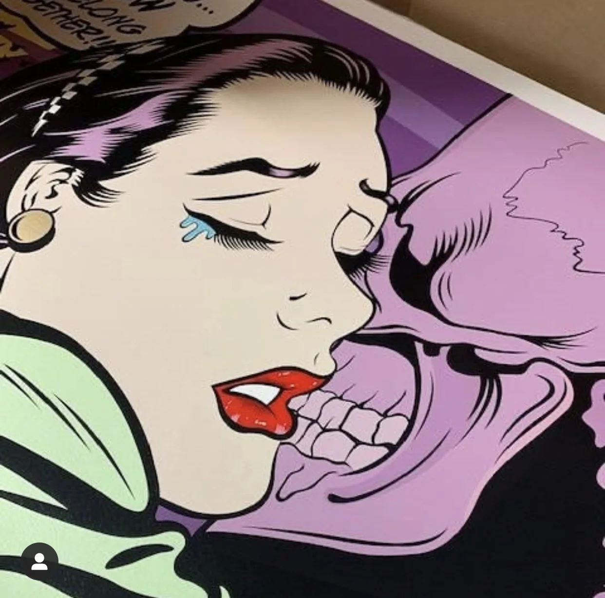 Careless Whisper - New Print By D*Face