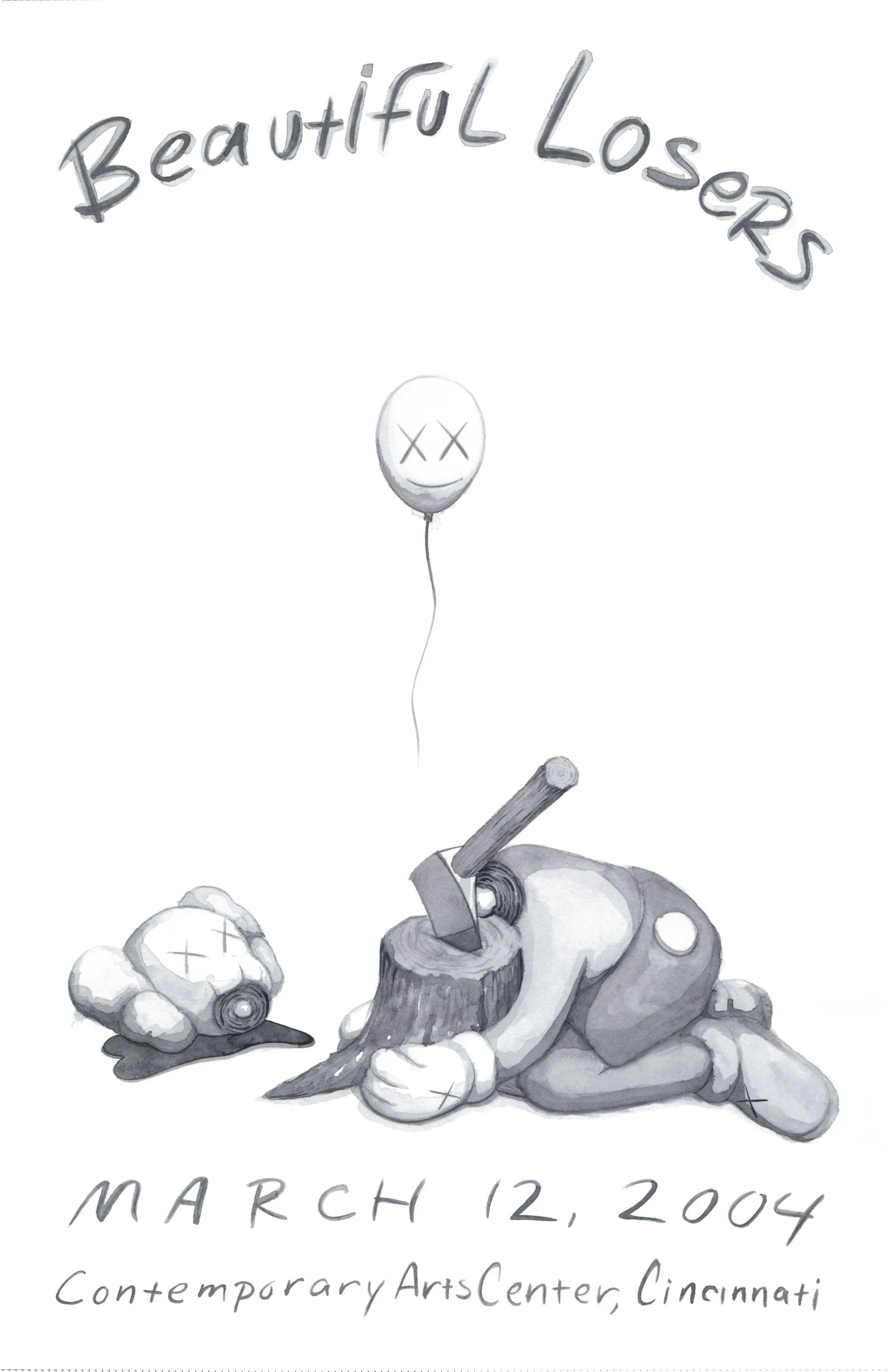Still Available ! Kaws Beautiful Losers Poster