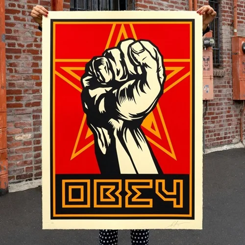 Shepard Fairey OBEY Fist