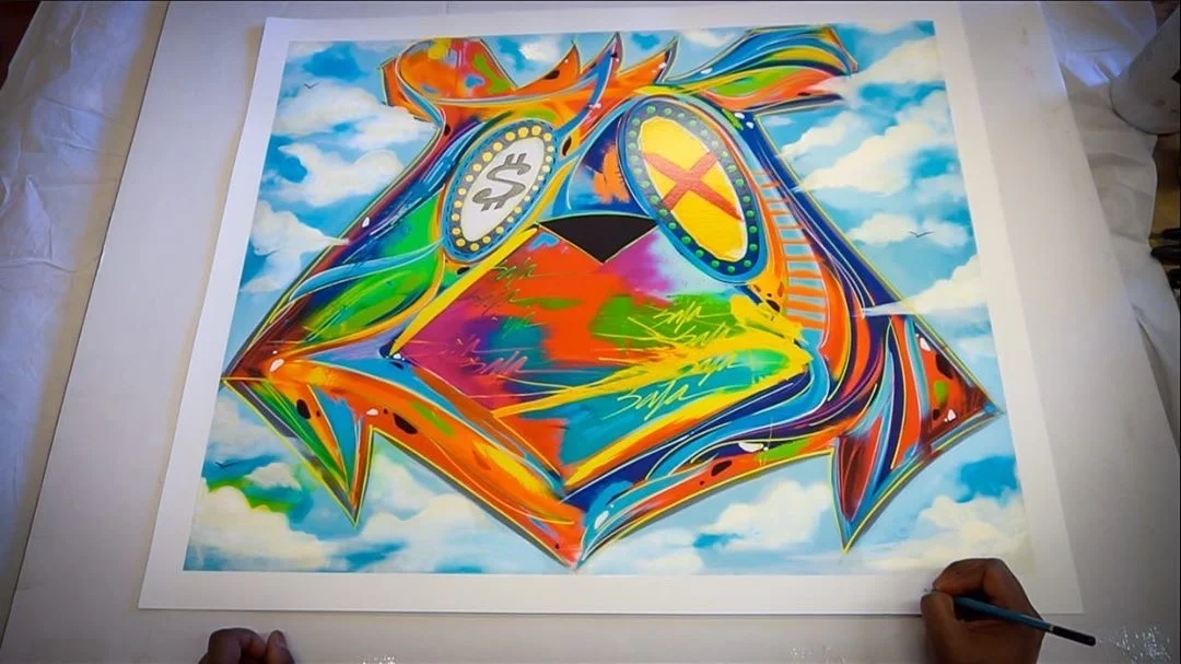 "Head In The Clouds" Print Release By King Saladeen 