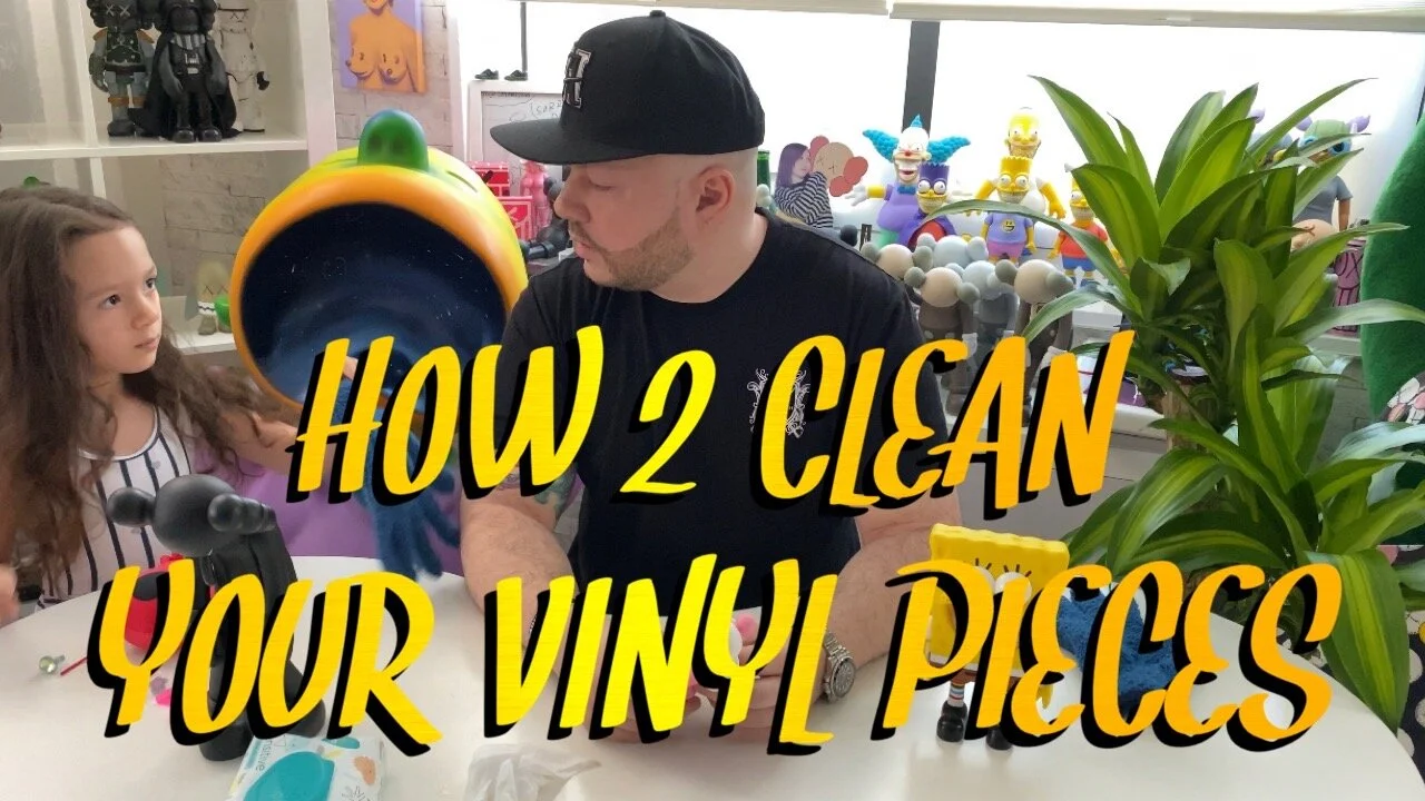 How To Properly Clean Your Kaws, Ron English, Hebru Brantley &amp; More Vinyl Pieces.