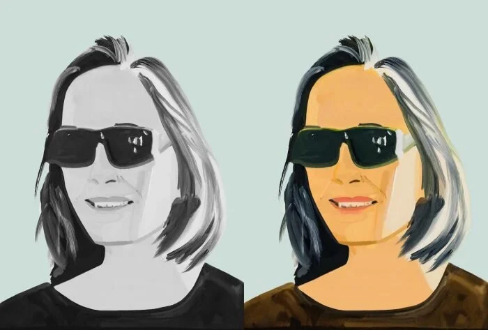 ALEX KATZ - ADA X 2