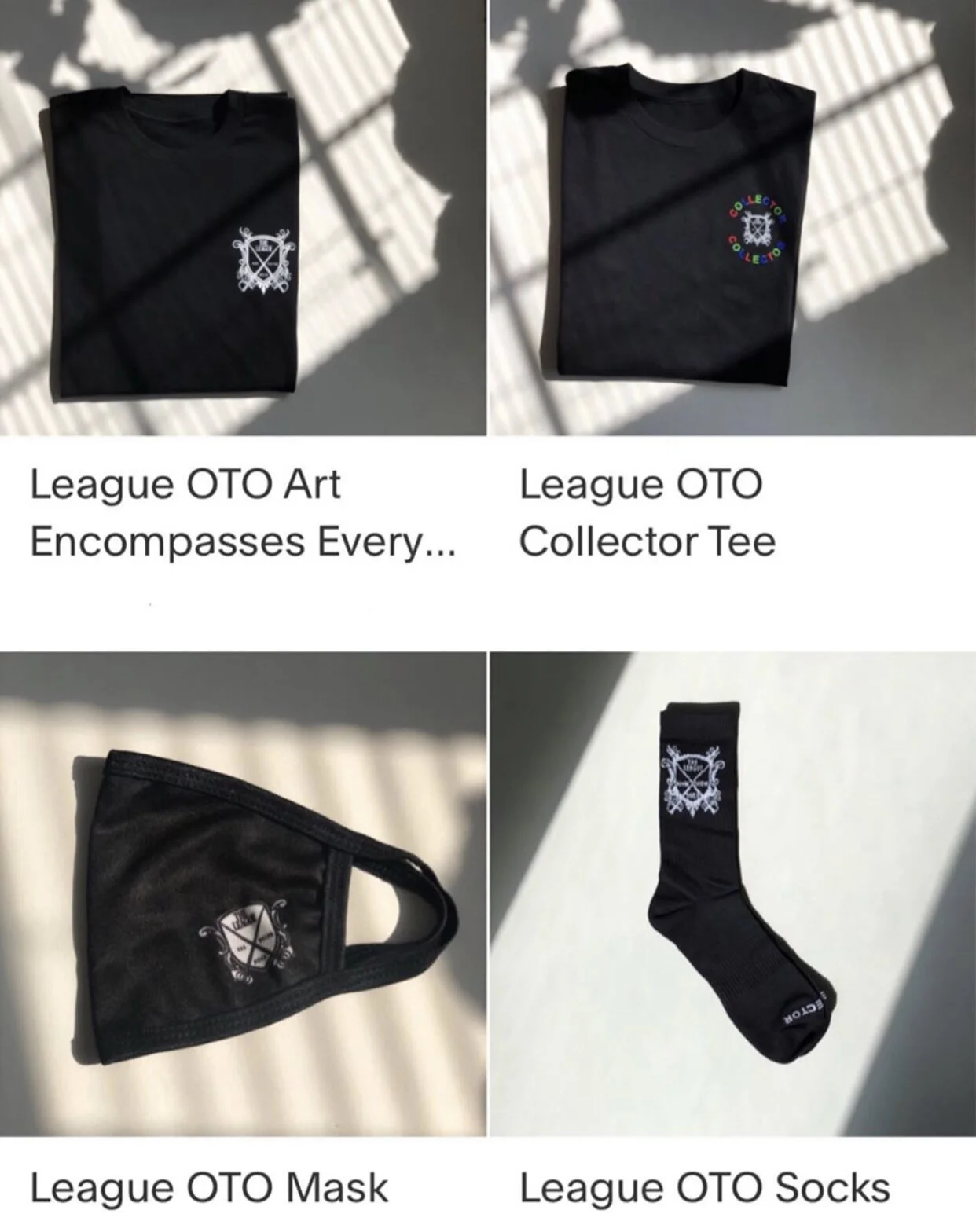 NEW LEAGUE OTO MERCH IS NOW AVAILABLE 
