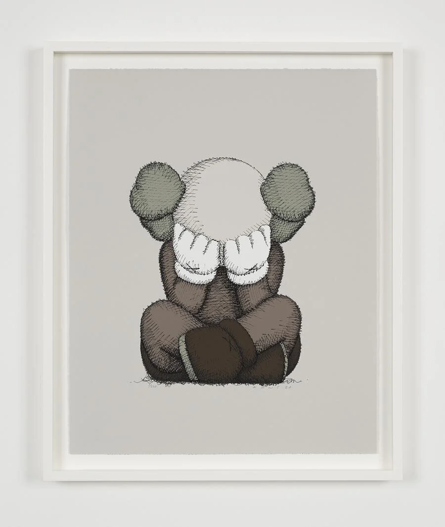 NEW KAWS SEPERATED PRINT