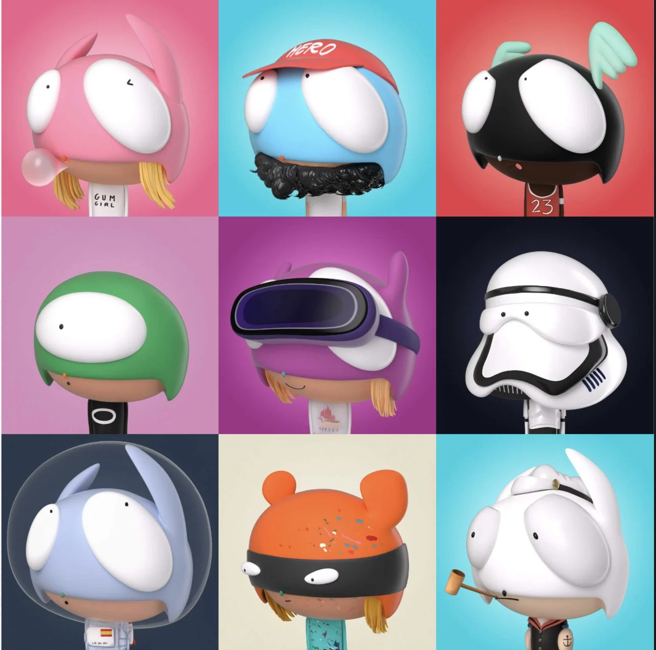 Lil' Heros NFT by Edgar Plans