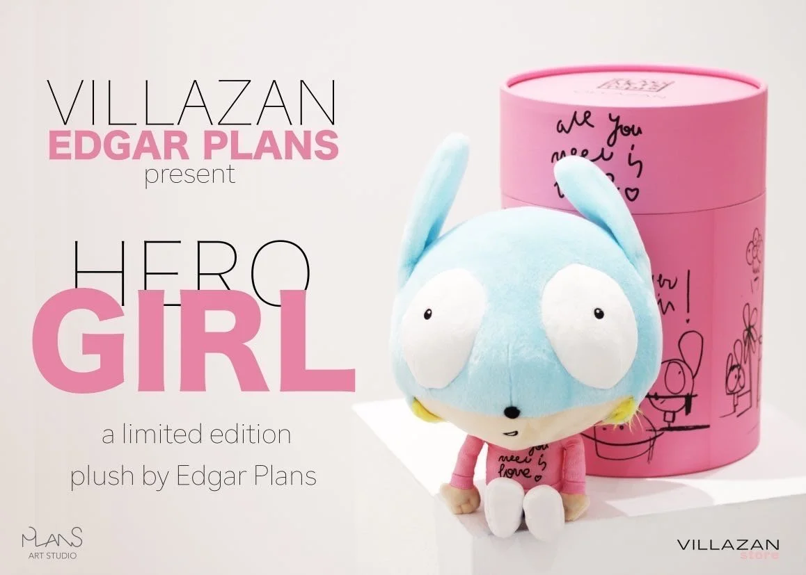 EDGAR PLANS HERO BOY &amp; HERO GIRL