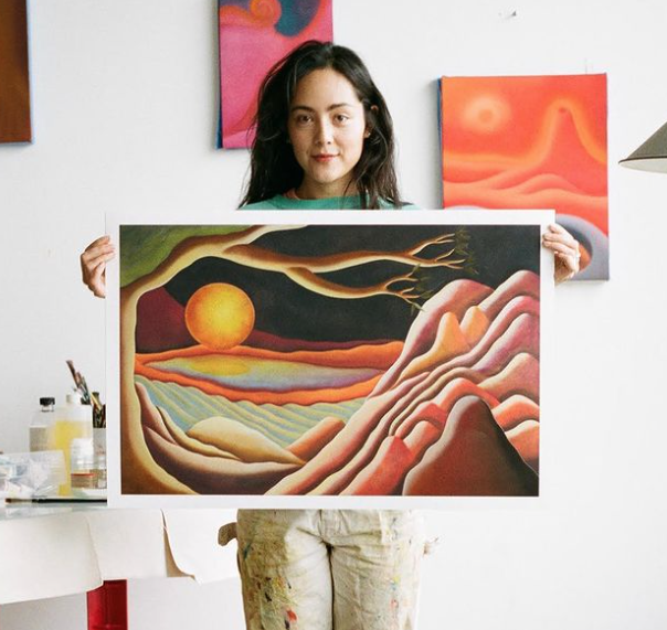 YELLOW MOON BY CAMILLA ENGSTROM