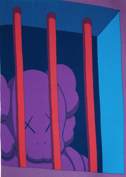 KAWS CASHMERE x HOUSE OF VOLTAIRE BLANKET