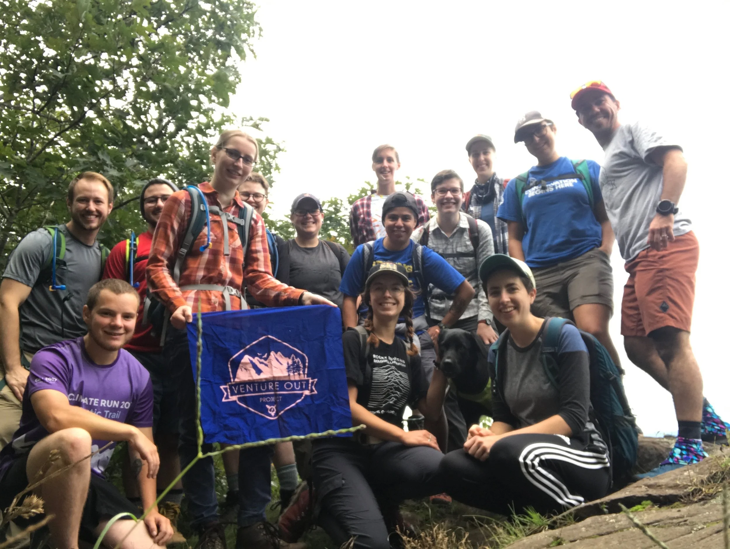 "This summer I pledged to go hiking more...even hermits need some regular social interaction!"
