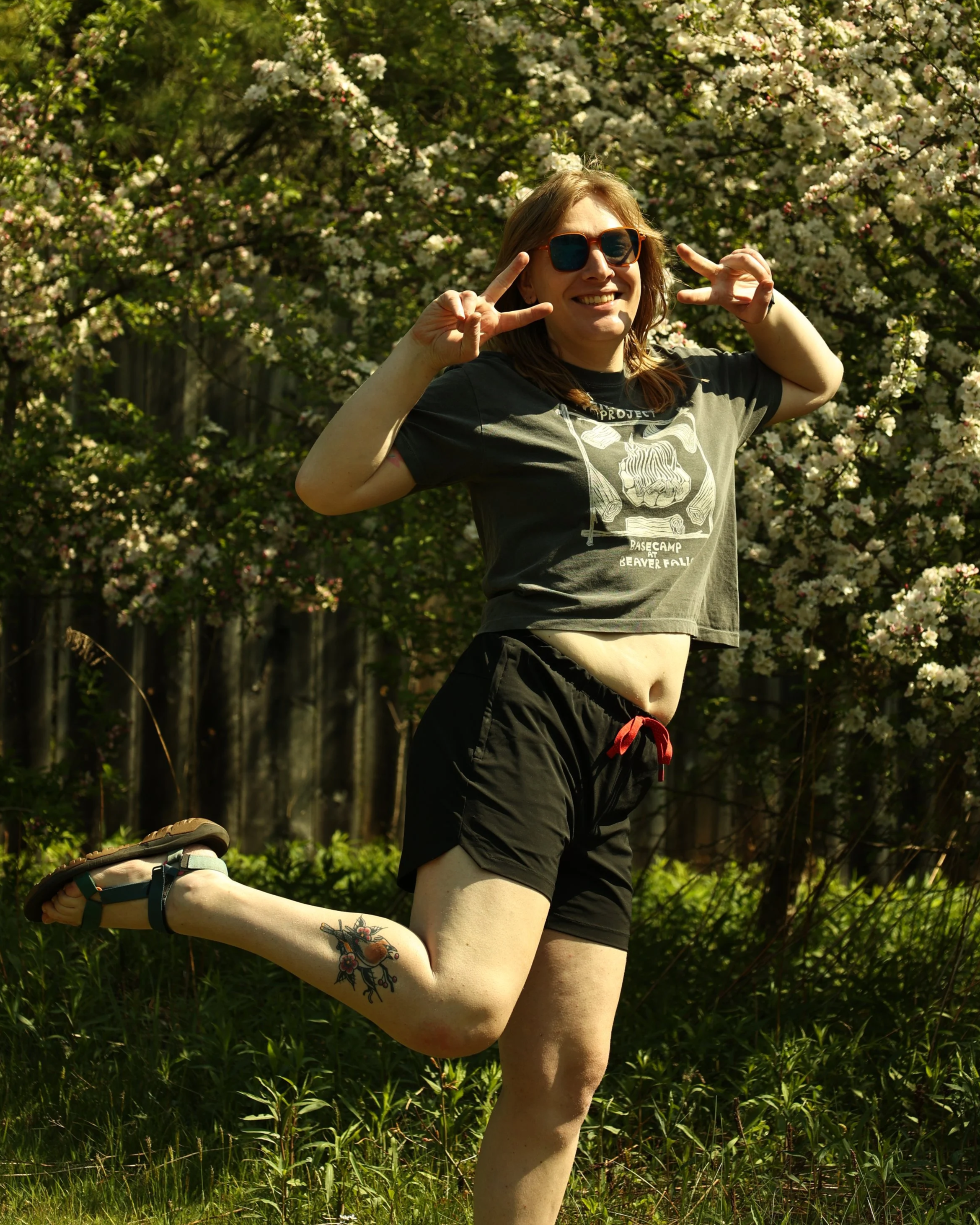 Basecamp Bonfire Tee - Boxy Fit